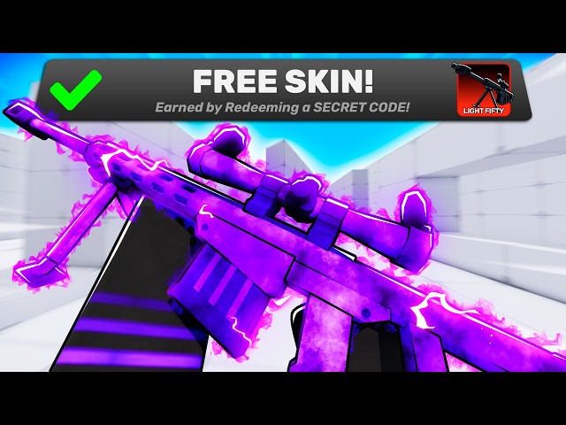 I Was FIRST To Unlock the New FREE LIGHT FIFTY SKIN in Roblox Rivals!