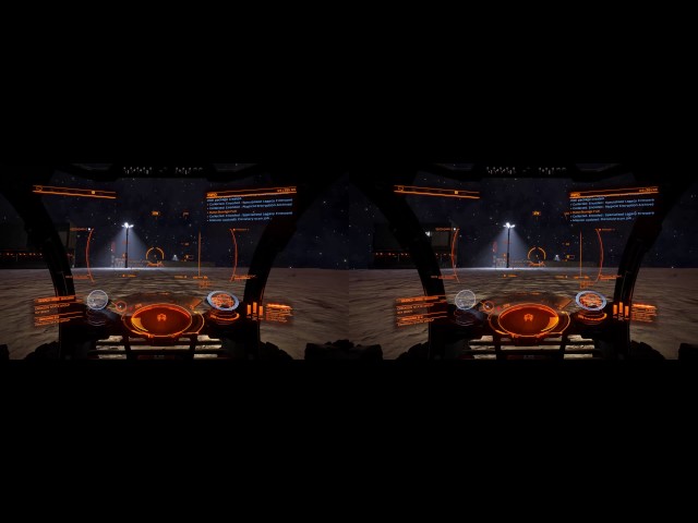Elite Dangerous 3D - nvidia 3D Vision + TrackIR = "VR Lite"!