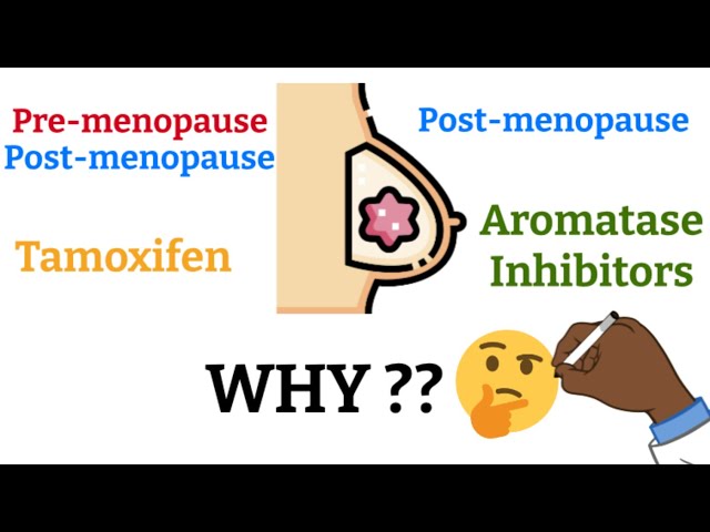 Why are Aromatase Inhibitors only for post menopause breast cancer but Tamoxifen is for pre/post?