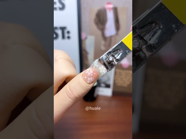 Good-looking and cheap gel nail art  #nailart #gelnail #asmr #fyp