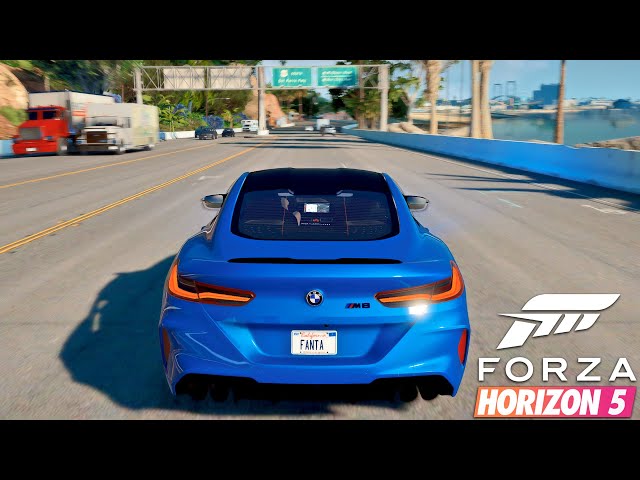 Forza Horizon 5 Graphics 🔥 2020 BMW M8 Coupe Gameplay! RTX 2080 Ti & i9 10980XE - GTA 5 PC Mod