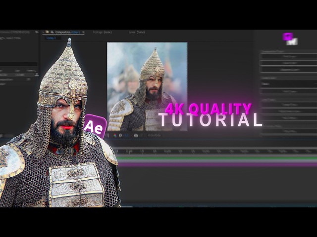 How to Get 4K Quality in After Effects | Pro CC & Sharpening Tutorial (2026)