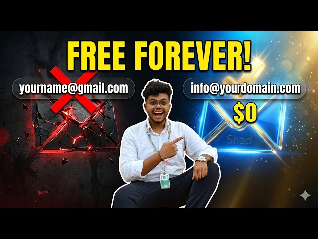 Stop Using Regular Gmail! (Get a FREE Custom Business Email Instead)