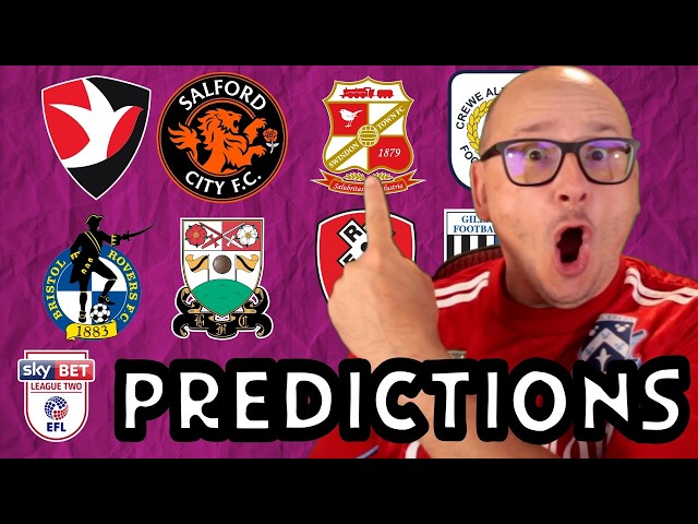 2026/27 EFL League 2 Matchday 10 Predictions