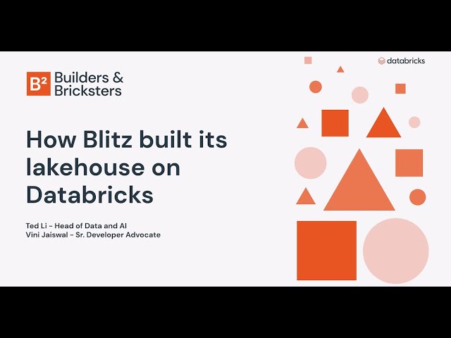 How Blitz Built Its Lakehouse on Databricks