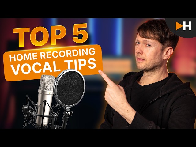 The 5 Best Tips for Recording Vocals at Home