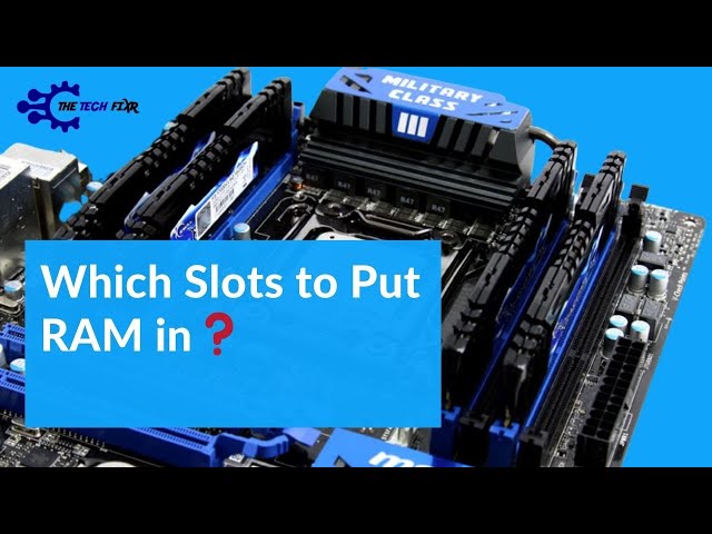 Which Slots to Put RAM in? 1 Minute Discussion!