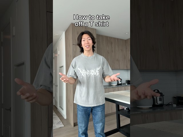 HOW TO take off a shirt (EASY TUTORIAL!)