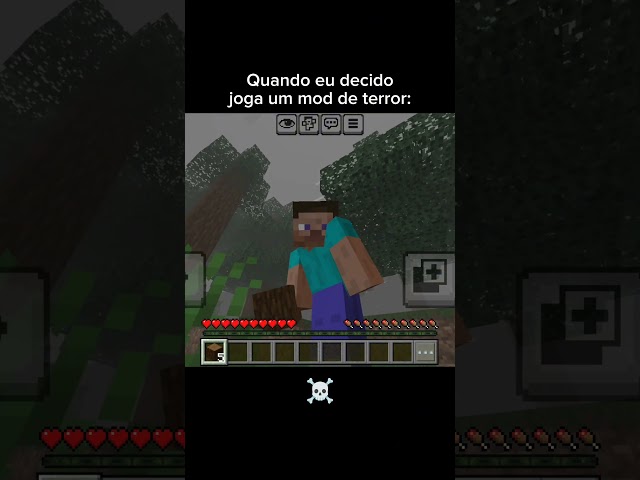 eu voltei ☠️ #minecraft #terror #shorts