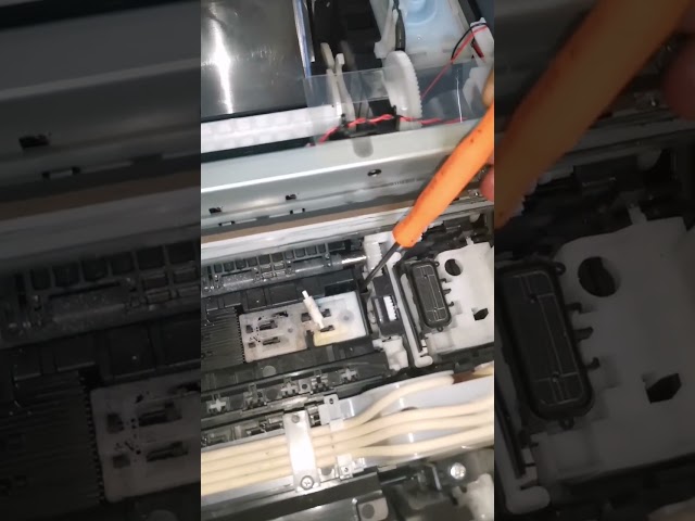 EPSON L3210 EcoTank Printer -Re-attach Roller Guide. #shorts #shortvideo #shortsfeed #printer  #diy
