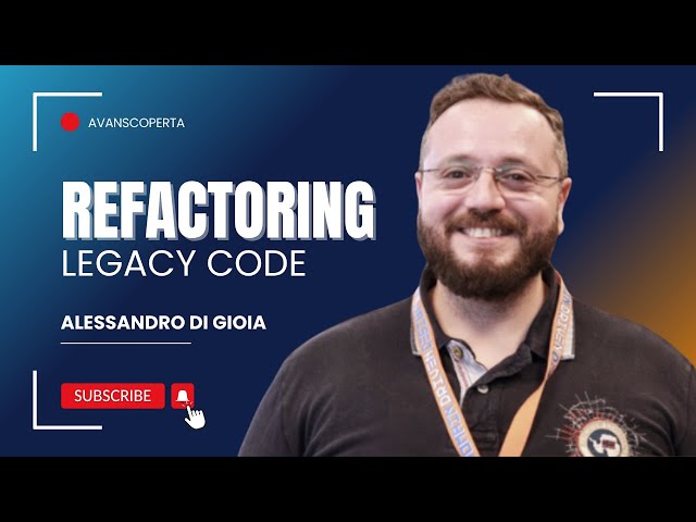 Refactoring Legacy Code with Alessandro Di Gioia
