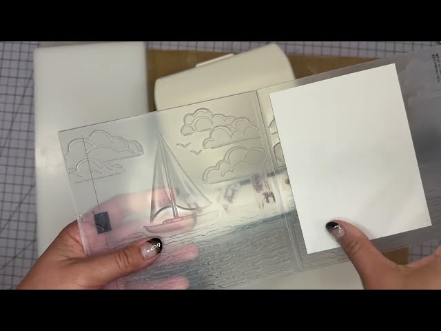 Technique Tuesday #458 - Black Out Technique Using Ink and Embossing Folders  - Just Say Scrap