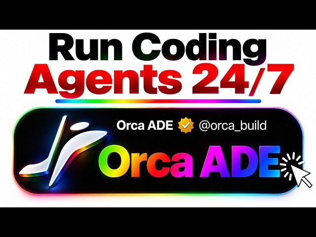 Orca ADE: New FREE AI Coding Agent!