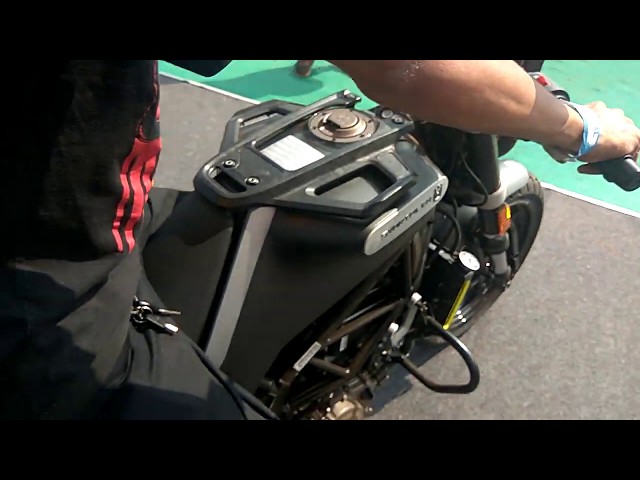 Husqvarna Svartpilen 250 Motorcycle Reveled in India