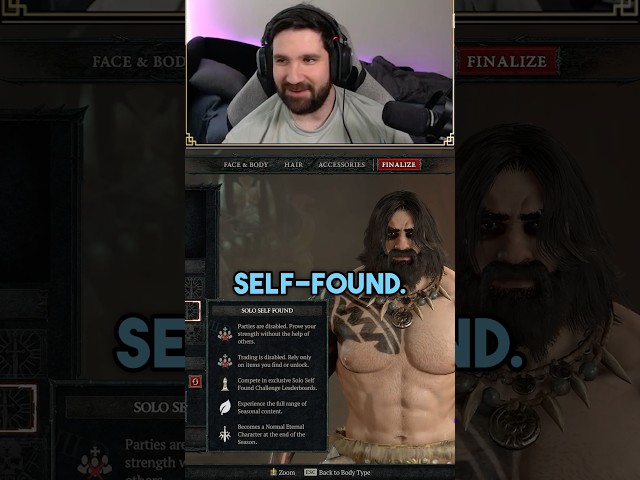 Can’t wait for Solo Self Found (SSF) in D4! #diablo #diablo4 #twitch #diabloiv #diablopartner