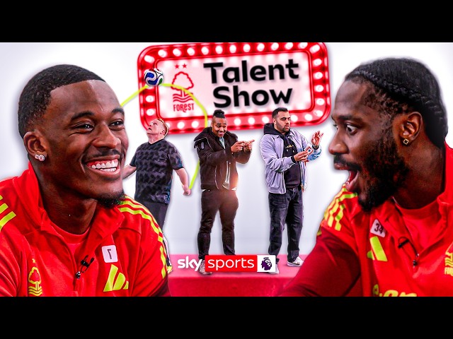 Forest duo Ola Aina & Callum Hudson-Odoi Judge INSANE Fan Talent Show! 😂