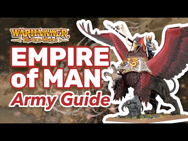 The most FLEXIBLE army in the game? Empire of Man Army Guide - Warhammer: The Old World
