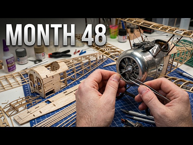4 Years of Obsession in 21 Minutes: 1:16 Wooden Sopwith Camel