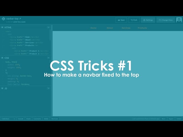 how to make a full width navbar | css-tricks 1