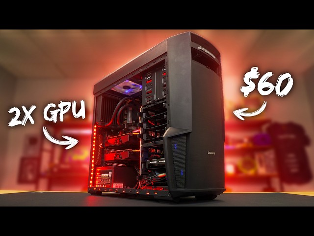 Dual GPU Vintage Gaming PC... For $60?