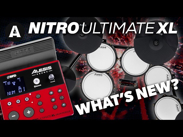 Awesome Affordable Electronic Drums - Alesis Nitro Ultimate XL
