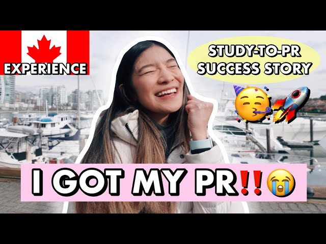 I GOT MY PR APPROVED 😭❤️ | Permanent Residency Canada