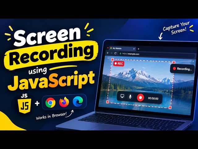 Screen Recording using JavaScript