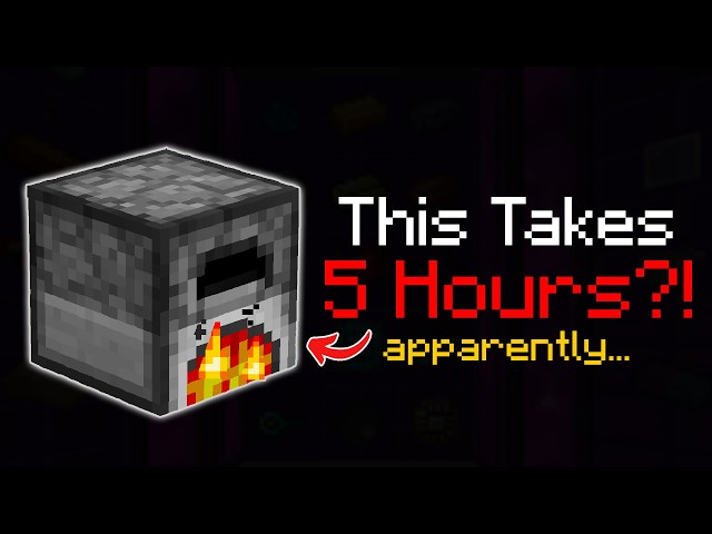 It Takes 5 HOURS to Craft a Furnace in This Modpack?!