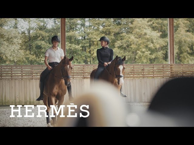 Bareback riding with Jessica von Bredow-Werndl and Karen Polle, Hermès partner riders​