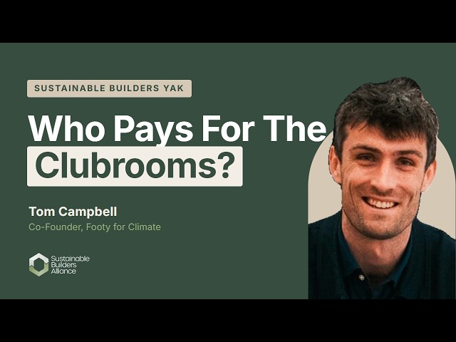 An Ex-AFL Ruckman's Plan to Put Solar on 500 Footy Clubs: Tom Campbell, Footy for Climate