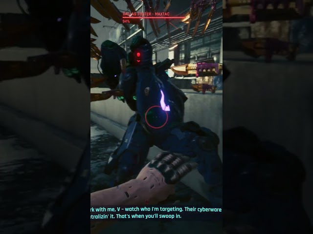 Maxtac Sandevistan vs 100 Knives ??? #cyberpunk2077 #update#gaming #jojo #diobrando#games