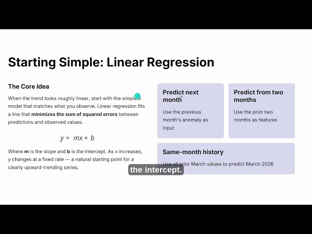 Predicting the weather for polymarket with linear regression