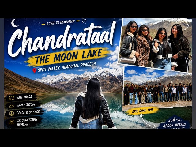 Chandratal: The Moon Lake of India 🌙 | Spiti Valley Cinematic Travel Vlog