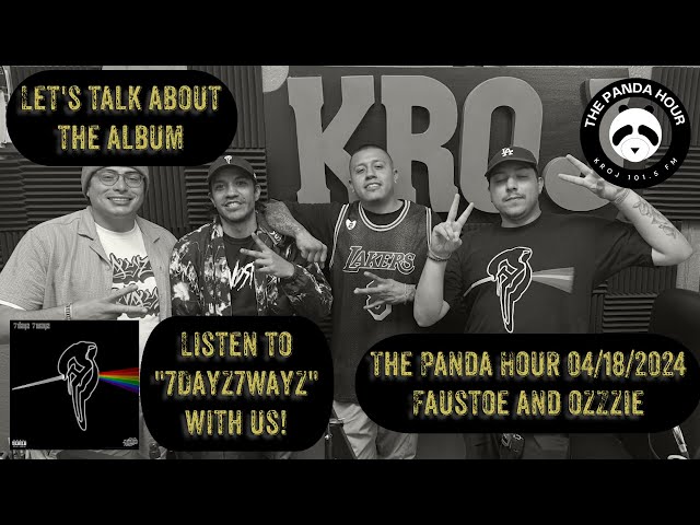 The Panda Hour presents - FAUSTOE & OZZZIE on 101.5 KROJ