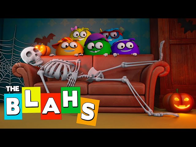 The Blahs 😂 TRICK or TREAT? 🎃 Halloween Month! Cartoons for Kids