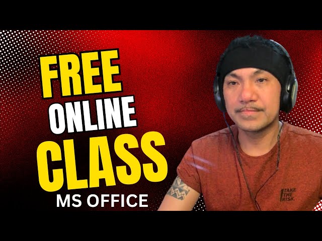 FREE ONLINE CLASS - MS OFFICE - PTTV
