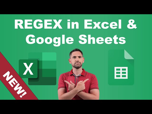 REGEX in Excel and Google Sheets to fix messy text