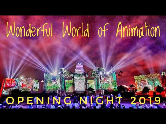 Wonderful World of Animation Hollywood Studios - FULL SHOW OPENING NIGHT 2019