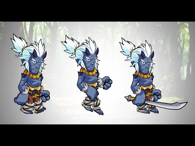 tribe different animation