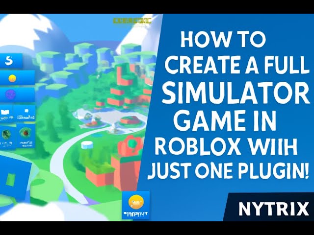 How to Make a Full Simulator Game in Roblox Studio with Just a Plugin! (2026)