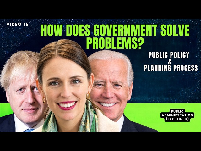 Public Policy & Planning Process Explained (Urdu/Hindi) | Lecture 16
