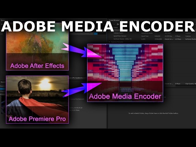Adobe Media Encoder Beginner Tutorial