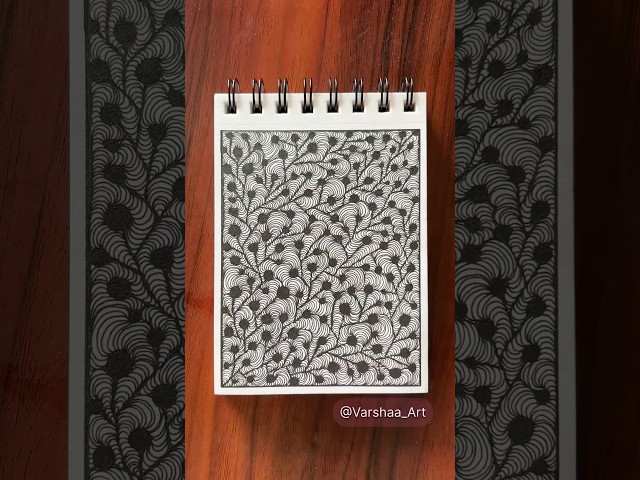 Day 400 - Easy Doodle Art Tutorial #doodle #doodleart #easy #drawing #art #zentangle #zen