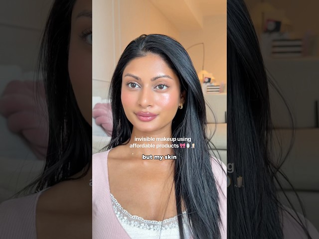 Invisible Makeup Using Affordable Products 🎀🪞🕯️