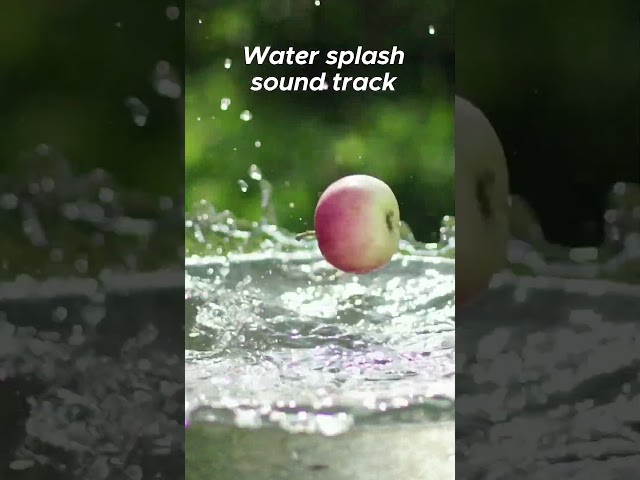 water splash sound track #freedownload #stockfootage