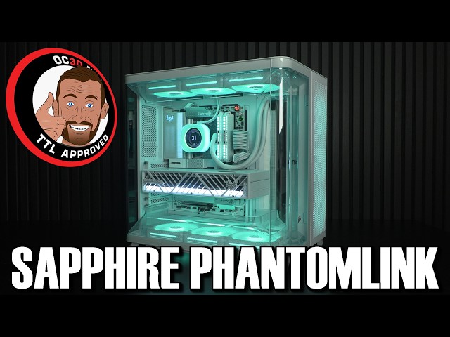 Sapphire Phantom Link System Build Corsair 5400 Air 9800X3D