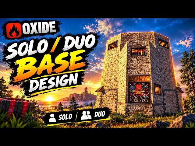 🔥 BEST SOLO/DUO BASE DESIGN in Oxide Survival Island!