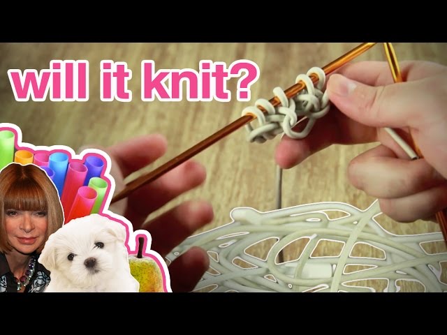 WILL IT KNIT: Knitting Old iPhone Cords