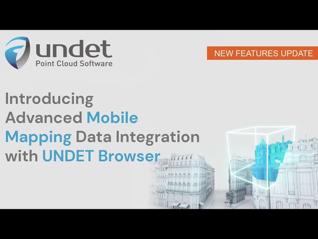 UNDET Browser: Inspect Mobile Mapping Data & Point Clouds Without CAD