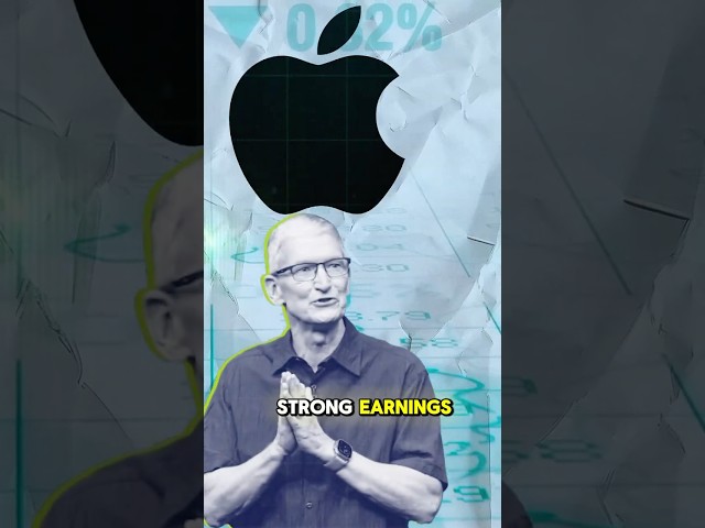 Apple Just Crushed Earnings—So Why Is the Stock Falling?! #AAPL #Apple #TimCook #Investing